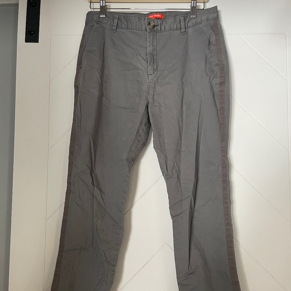 Grey utility pant